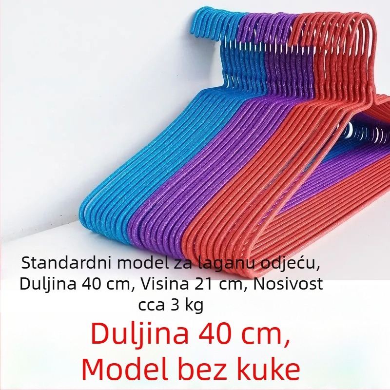 Zgušnjeni stalak za sušenje odjeće za odrasle, produžena vješalica za kućnu upotrebu, vješalica za kapute i hlače