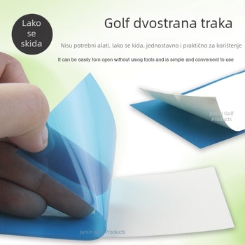 Dvostrano ljepiva traka za grip golf palice — snažna adhezija, lako se odvaja bez oštećenja šipke kluba