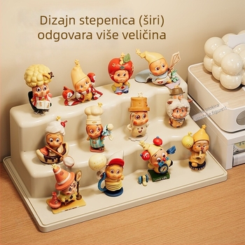 Prozirna akrilna kutija za lutke – kutije misterije (blind box) s zaštitom od prašine i skladištenjem figurica