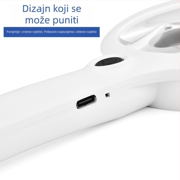 USB punjivo povećalo za čitanje s HD rasvjetom i tri razine osvjetljenja, za starije osobe za čitanje knjiga, novina i sitnog teksta, idealno za kućne popravke