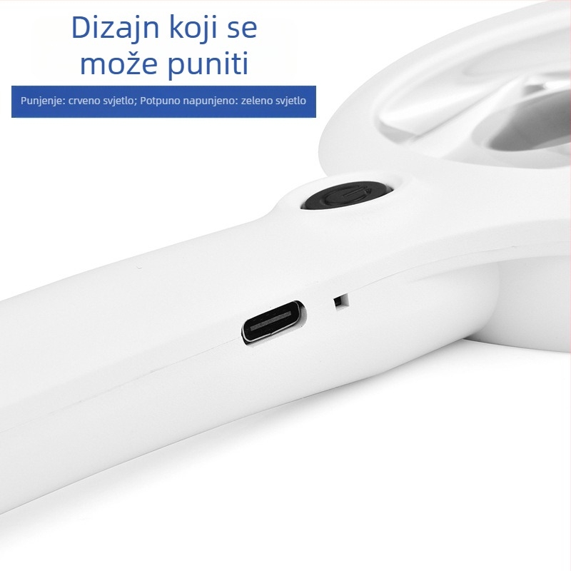 USB punjivo povećalo za čitanje s HD rasvjetom i tri razine osvjetljenja, za starije osobe za čitanje knjiga, novina i sitnog teksta, idealno za kućne popravke