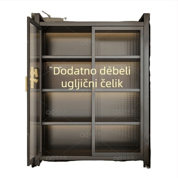 Zidni ormar za pohranu s velikim kapacitetom, višeslojna polica za kuhinju, balkon i dnevni boravak
