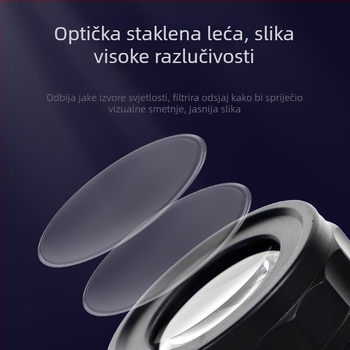 USB punjiva lupa s osvjetljenjem i mjernom trakom, prijenosna 10x lupa, tisk točkica na novčićima i tkaninama