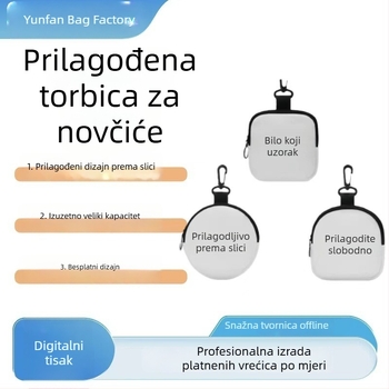 Prilagođena držač kartica s kopčom – kulturno-kreativni dodaci za igre, DIY ključni lančić, mini torbica za slušalice i novčanik