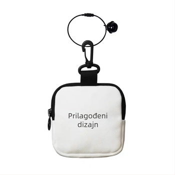 Prilagođena držač kartica s kopčom – kulturno-kreativni dodaci za igre, DIY ključni lančić, mini torbica za slušalice i novčanik