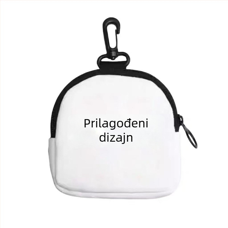 Prilagođena držač kartica s kopčom – kulturno-kreativni dodaci za igre, DIY ključni lančić, mini torbica za slušalice i novčanik