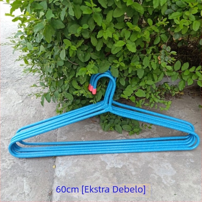 60 cm debeli stalak za odjeću od nehrđajućeg čelika, za deke, plahte i dugu odjeću