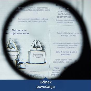 Stolna klips-lupa s rasvjetom, HD optičko leća za popravak pločica mobilnih telefona i kozmetičke poslove