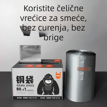 Kućna vrećica za mokri otpad, ekstra debela, nepropusna, ručna, za kuhinju