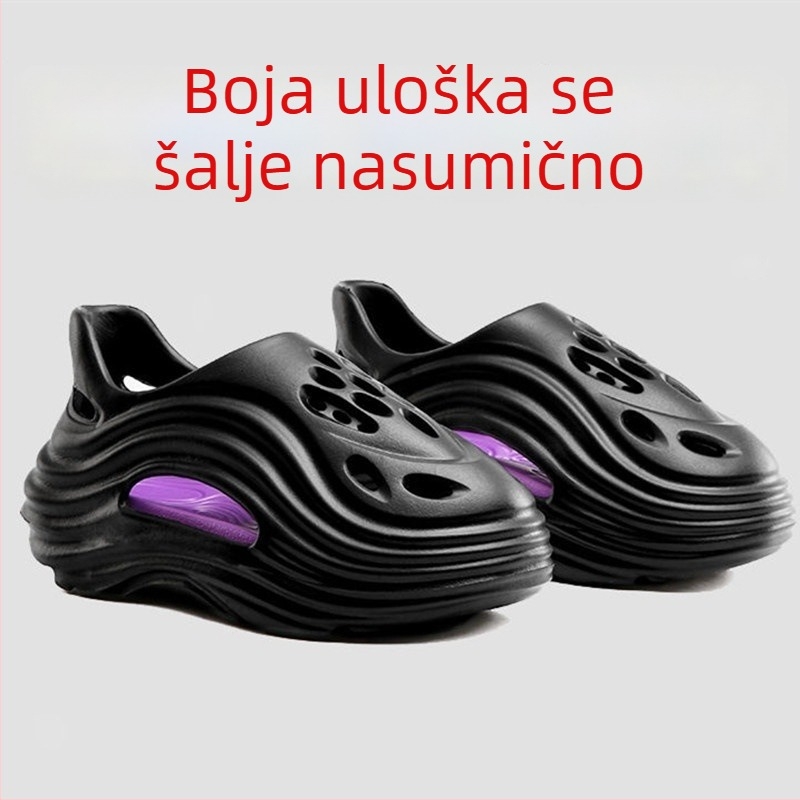 Alien Hole Slippers — sandale za plažu s rupičastim uzorkom, protiv mirisa, debela potplata i protuklizna podloga