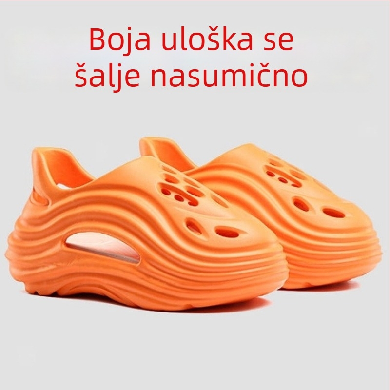 Alien Hole Slippers — sandale za plažu s rupičastim uzorkom, protiv mirisa, debela potplata i protuklizna podloga