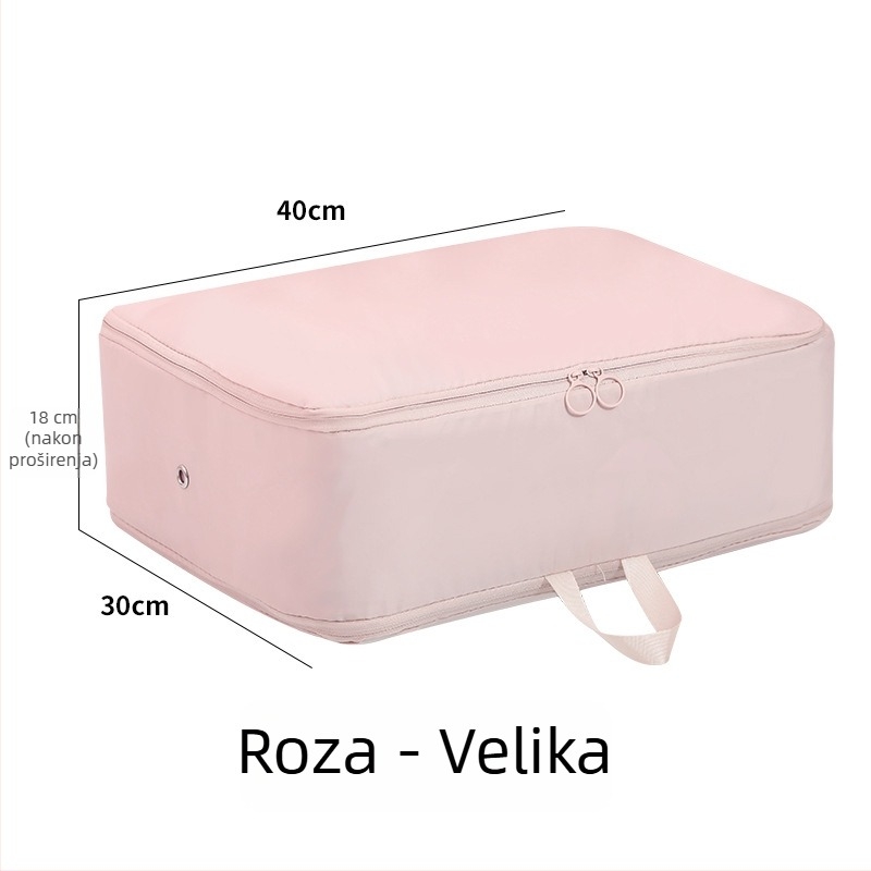 Velika kompresijska torba za pohranu jakni s perjem i ćebadi, kućno skladištenje i putovanja