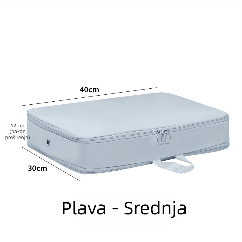 Velika kompresijska torba za pohranu jakni s perjem i ćebadi, kućno skladištenje i putovanja