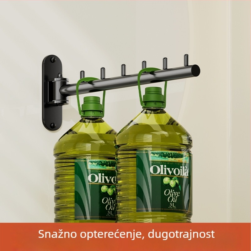 Rotirajući sušilo za odjeću bez bušenja, od 304 nehrđajućeg čelika, sklopivo za balkon, za unutarnje prozore
