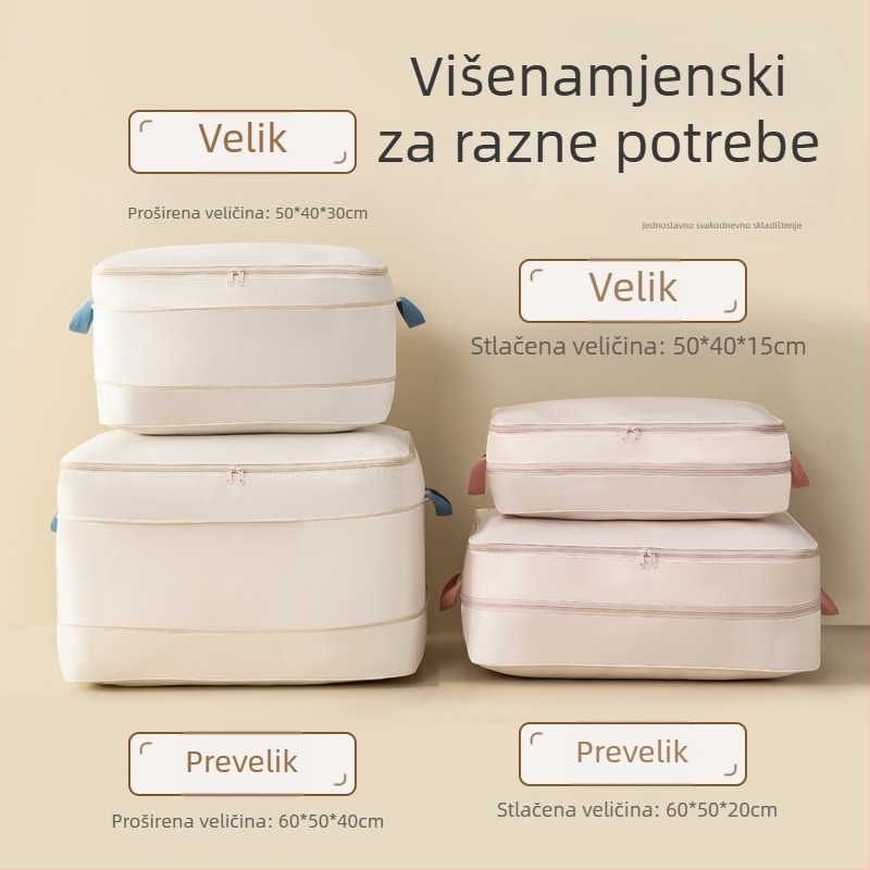 Prilagođene kompresijske vrećice za deke i sezonsku odjeću, putovanja, kućnu upotrebu, odjeću i jakne s punilom, prašnjivu pohranu