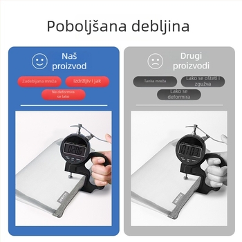 Prozirna najlonska mrežasta torbica za pohranu, prijenosni kozmetički organizator velikog kapaciteta