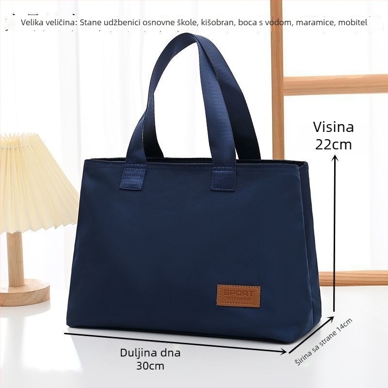 Ins stil ručna torba od corduroy, mini vodootporna, za posao i slobodno vrijeme