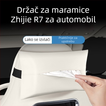 Kutija za maramice u autu, viseći organizator za stražnju sjedalu, torba za pohranu maramica