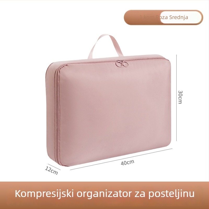 Putna kompresijska torba za odjeću, skladištenje jakne od perja, posteljine i pokrivača – zaštita od prašine, kućna upotreba