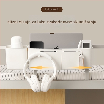 Vješena kutija za pohranu uz krevet za gornju etažu kreveta