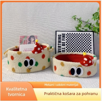 Moderna minimalistička košara za pohranu užine s temom malog čudovišta – DIY darovni paket