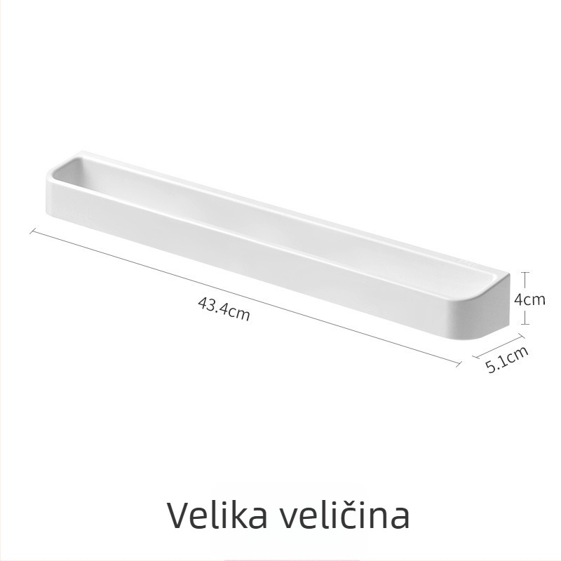 Zidni organizator kupaonice za papuče i cipele, s odvodom vode, bez bušenja