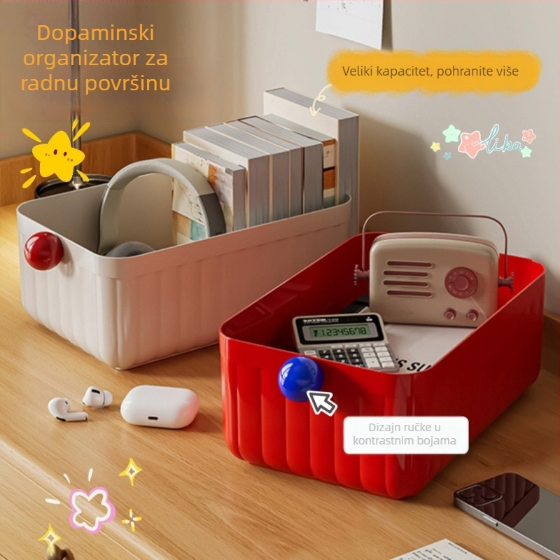 Dopamine stolni organizator – akrilni pretinac za uredske potrebe, kozmetiku i sitnice
