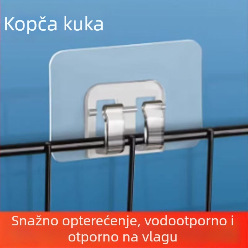 Metalni organizator za ogledalo ormarić s unutarnjim pretincima za ruževe i kozmetiku
