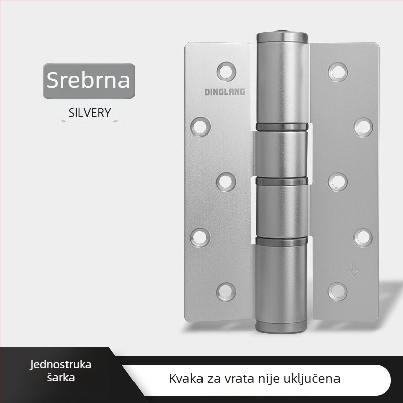 Skriveni šarki vrata s hidrauličnim dampiranjem i mekim zatvaranjem, višenamjenski mehanizam zatvaranja za drvena vrata (hoteli, trgovački centri, kuće)