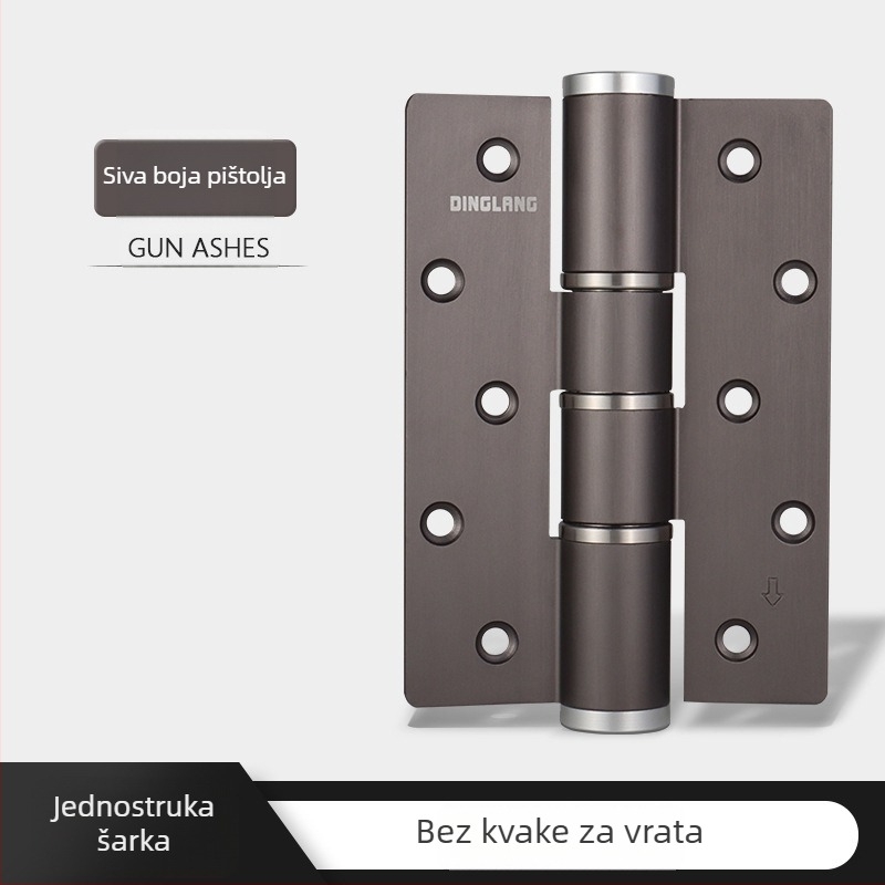 Skriveni šarki vrata s hidrauličnim dampiranjem i mekim zatvaranjem, višenamjenski mehanizam zatvaranja za drvena vrata (hoteli, trgovački centri, kuće)