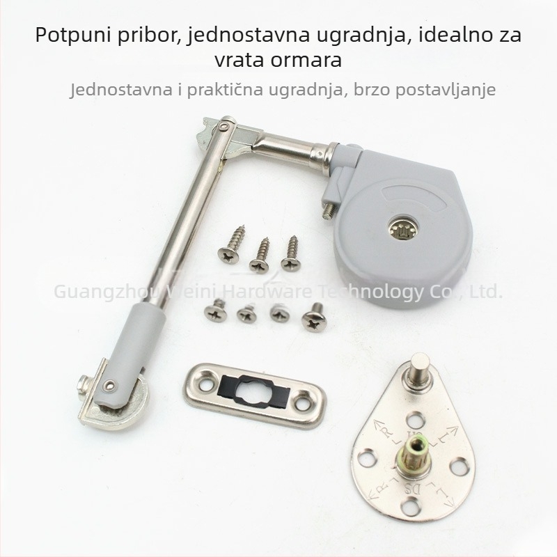 Hidraulični amortizer za ormare i potporna šipka za vrata koja se otvaraju nagore