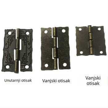 Sklopivi šarnir od magnezijsko-aluminijske legure za vrata ormarića i prozore, 180° otvaranje, hardver