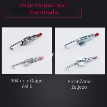 Brza stezaljka za vrata 451/452 – kuka, vučna brava, mehanizam