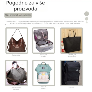 Velika izdržljiva putna torba s vrpcom, otpornost na prašinu – zatvorena, za ručnu prtljagu