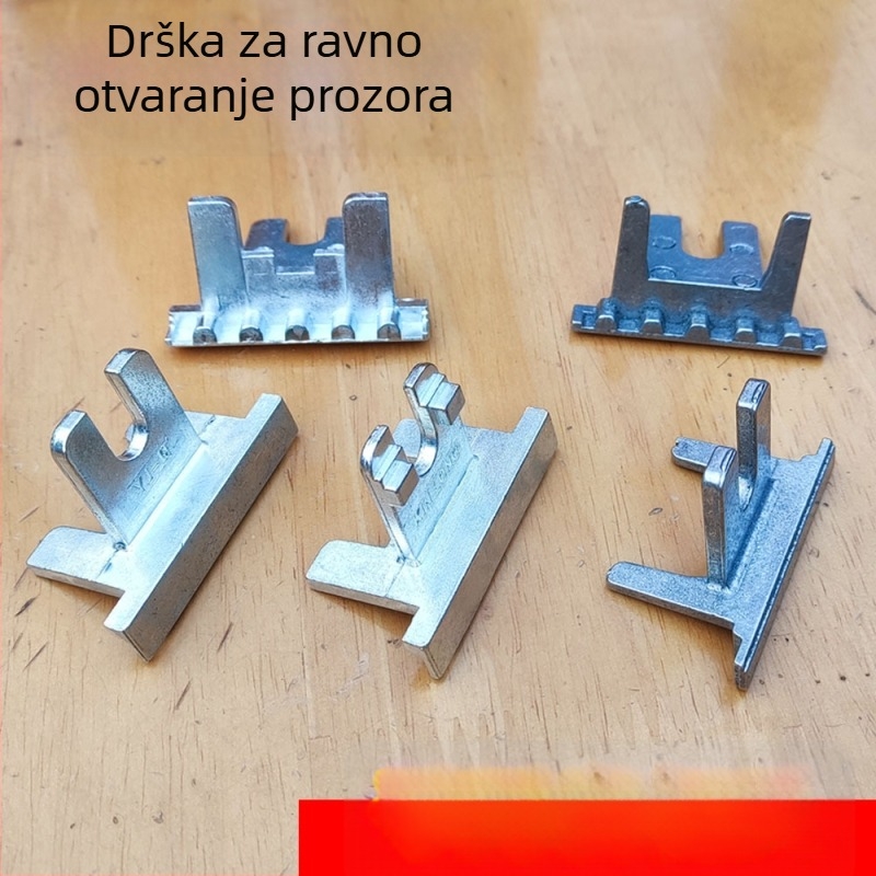 Ručka i vilica za prozore s unutarnjim otvaranjem, s centralno ugrađenom ručkom i vilicom, hardverski dodaci