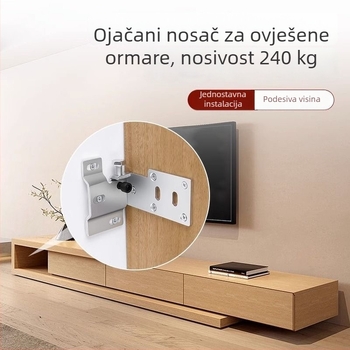 Teški zidni hardver za kupaonske ormariće i TV ormariće