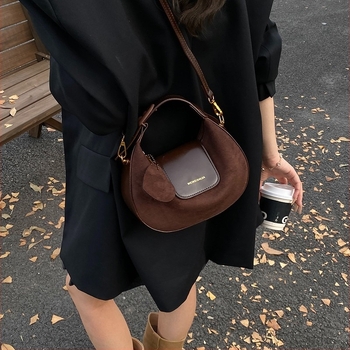 Ženska torbica u korejskom stilu, nišni model, 2025 nova, minimalistička crossbody torba za ramena