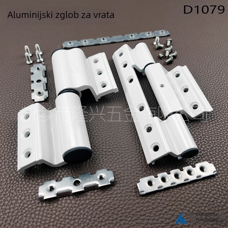 Panta za vrata od aluminijske legure, s dva ili tri krila, balkon šarka, inženjerski hardver