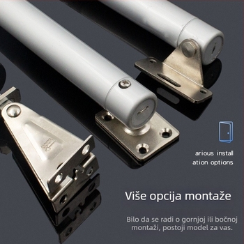 Five-Steel pneumatski zatvarač vrata za požarna vrata, jednostavan kućni uređaj s tlumenjem i povratkom
