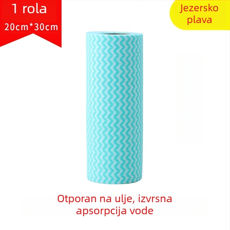Jednokratne krpe od netkanog materijala za suđe, kuhinjsko čišćenje, šarene pruge