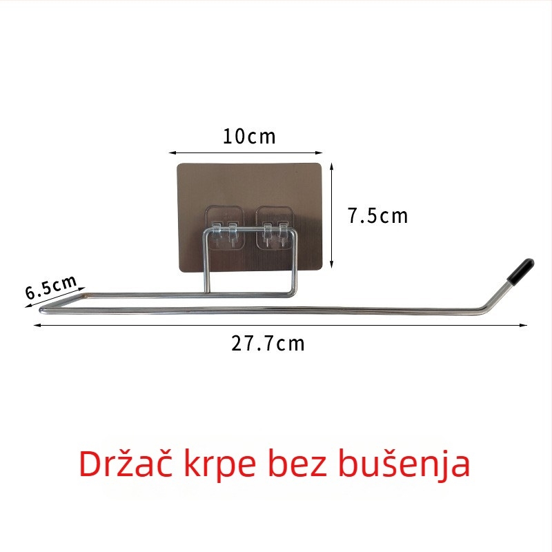 Jednokratne krpe od netkanog materijala za suđe, kuhinjsko čišćenje, šarene pruge