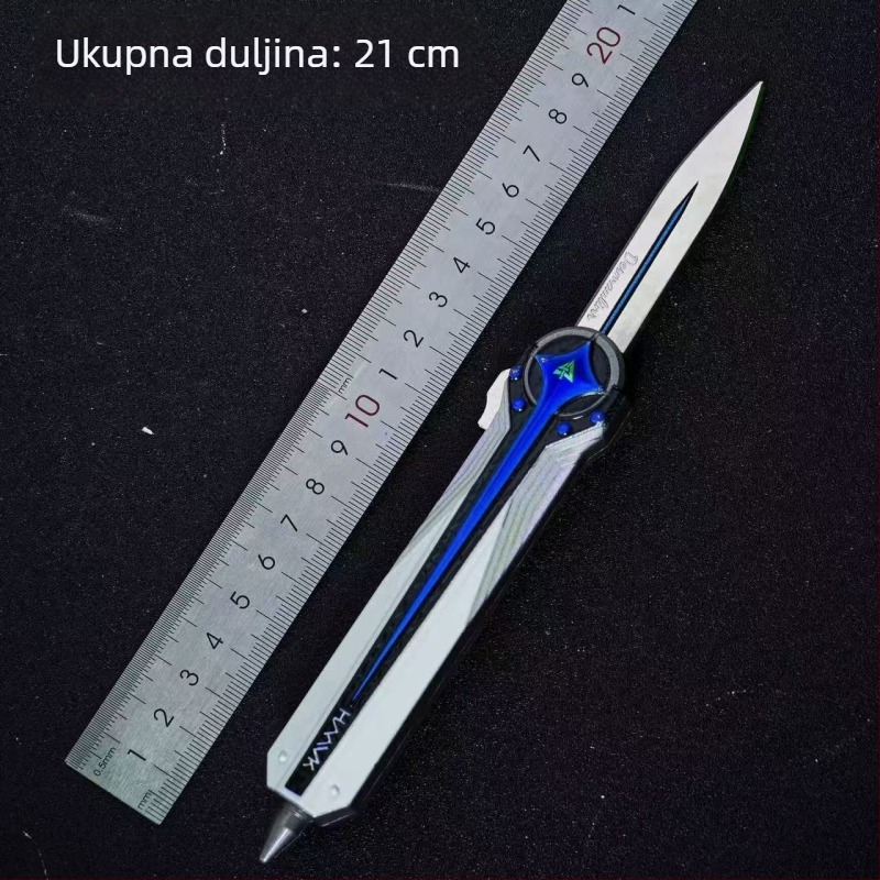 Delta Polaris metalni model oružja — dekorativni predmet od legure, nož kao ukras