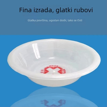 Medicinski plastični umivaonik za lice za bolnicu, debeli zidovi, higijenski, 32 cm