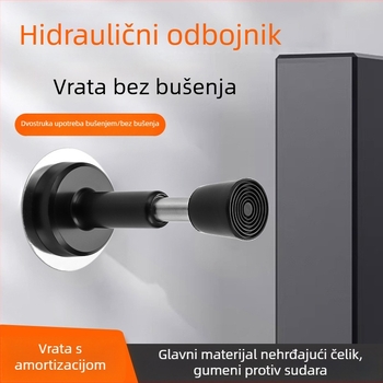 Bez bušenja – vrata stopper, anti-udarni mehanizam za ulazna vrata, brava s otiskom prsta, stopper protiv krađe, stopper za staklena vrata, tih hidraulički amortizer vrata