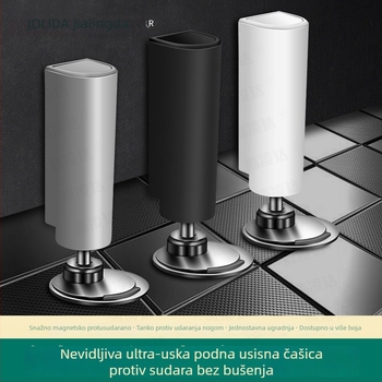 Magnetski stop za vrata s amortizerom, nevidljiva zaštita od sudara, kupaonica