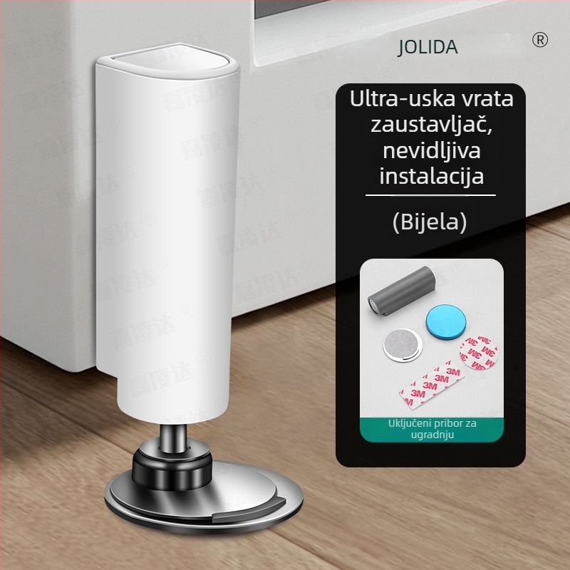 Magnetski stop za vrata s amortizerom, nevidljiva zaštita od sudara, kupaonica