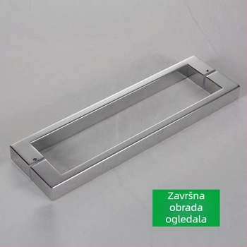 Drška od 304 nerđajućeg čelika za staklena vrata, klizna tuš vrata, kućni kovani pribor