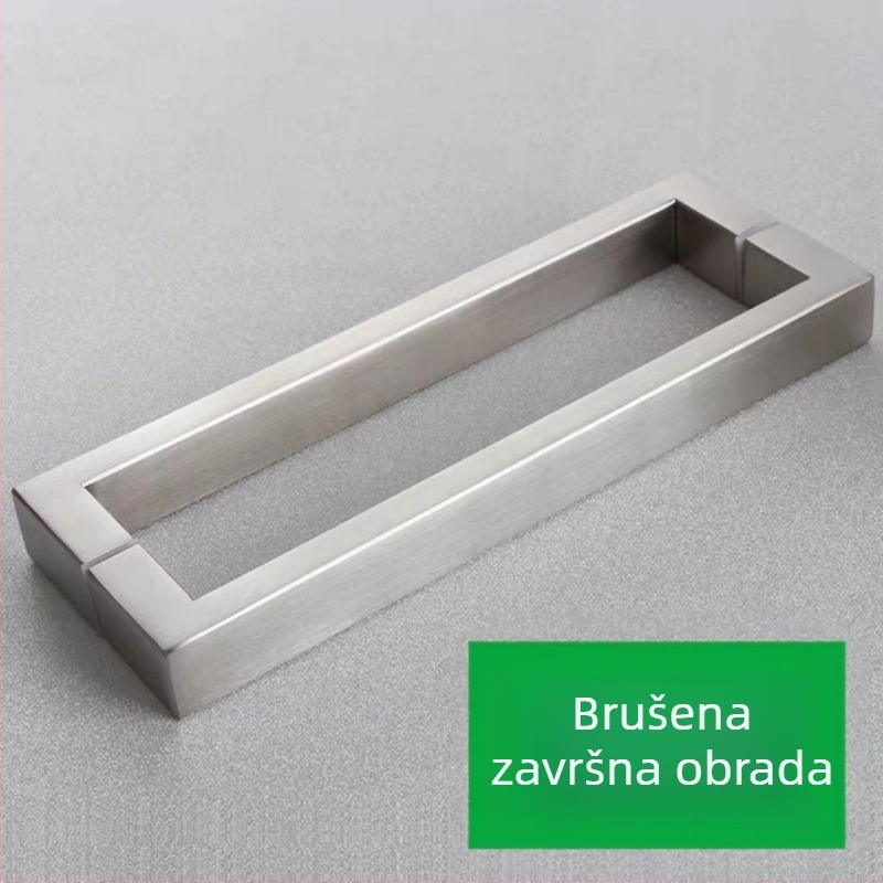 Drška od 304 nerđajućeg čelika za staklena vrata, klizna tuš vrata, kućni kovani pribor