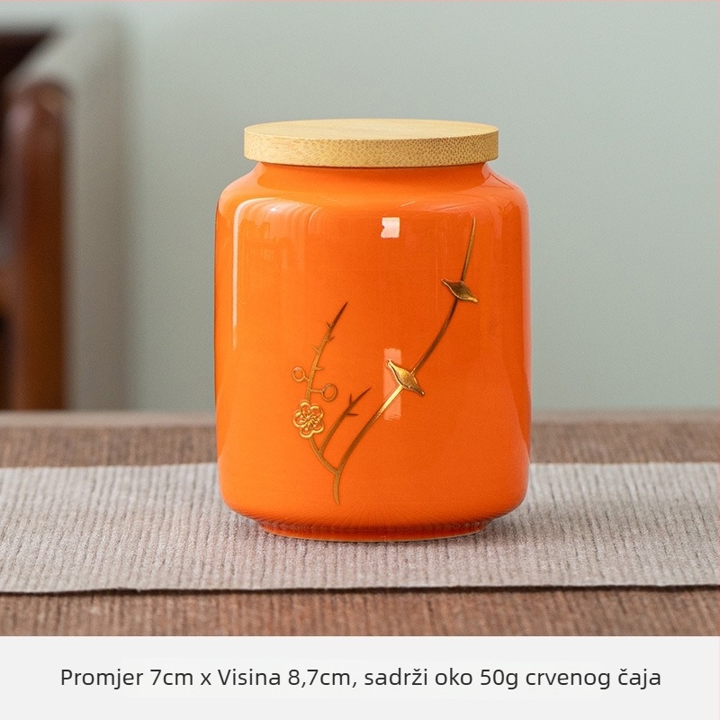 Prenosni kameninski čajni lonac, za putovanja i kućnu upotrebu, retro stil, otporan na vlagu i zatvoren