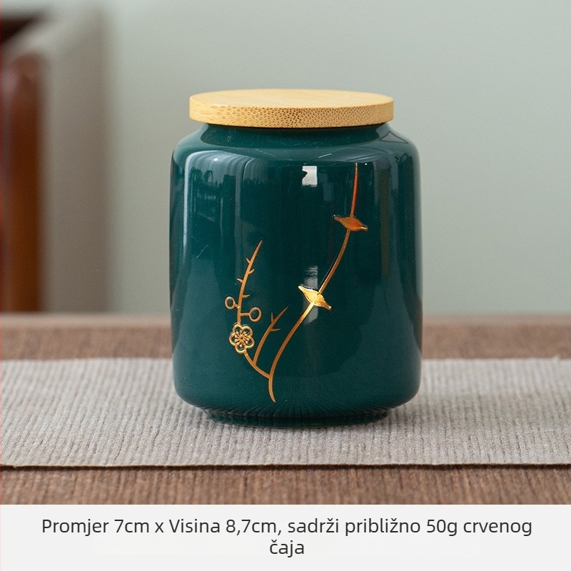 Prenosni kameninski čajni lonac, za putovanja i kućnu upotrebu, retro stil, otporan na vlagu i zatvoren